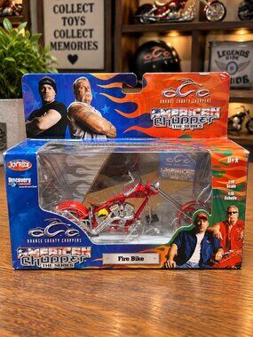 2004  Orange County Choppers (OCC) "Fire Bike" die-cast